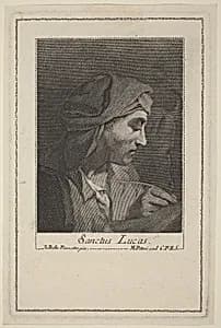 Sanctus Lucas by Marco Alvise Pitteri after Giovanni Battista Piazzetta