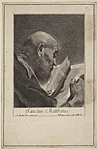 Sanctus Matteaus by Marco Alvise Pitteri after Giovanni Battista Piazzetta