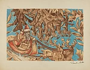 Santa Claus Tapestry