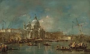 Santa Maria della Salute by Francesco Guardi