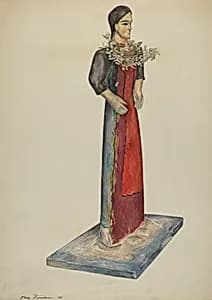 Santo, Bulto (Our Lady)