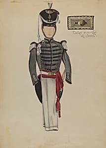 Sargent's Dress Uniform by Jean Gordon