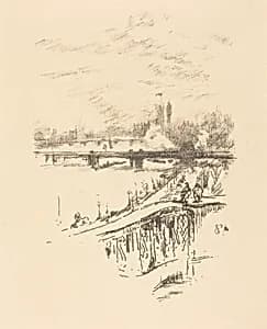 Savoy Pigeons by James McNeill Whistler