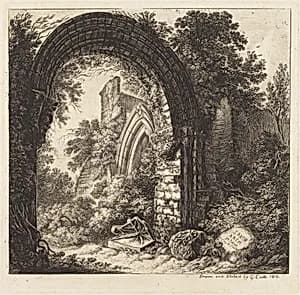 Saxon Arch by George Cuitt the Younger