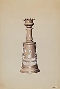 Scent Bottle with Stopper by Charles Moss