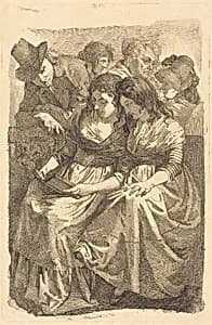 Schadow and His Family by Johann Gottfried Schadow