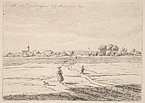 Schwabing by Wilhelm von Kobell