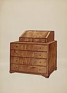Scrutoir or Butler's Desk by Fred Weiss