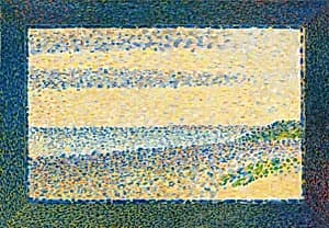 Seascape (Gravelines) by Georges Seurat
