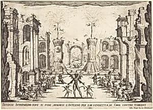 Second Intermezzo by Jacques Callot