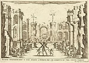 Second Intermezzo by Jacques Callot