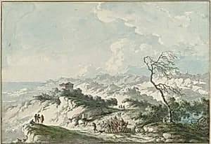 Second View of the Agrigento Countryside by Claude-Louis Châtelet