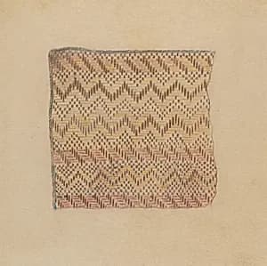 Section of Mat by Mary Berner