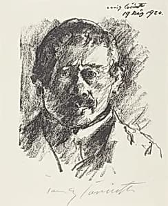 Selbstbildnis (Self-Portrait) by Lovis Corinth