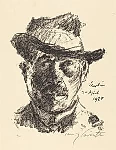Selbstbildnis (Self-Portrait) by Lovis Corinth