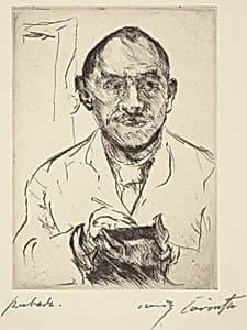 Selbstbildnis (Self-Portrait) by Lovis Corinth