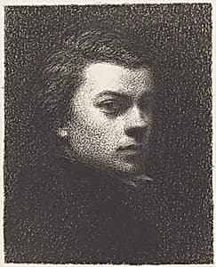Self-Portrait at Seventeen by Henri Fantin-Latour