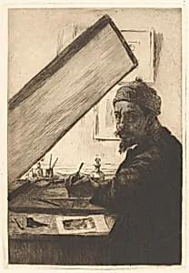 Self-Portrait by Alexandre Lunois