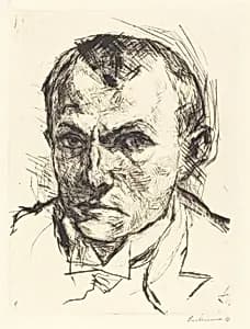 Self-Portrait by Max Beckmann