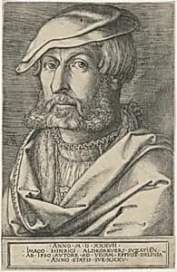 Self-Portrait by Heinrich Aldegrever