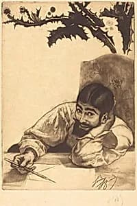 Self-Portrait by Louis Auguste Mathieu Legrand
