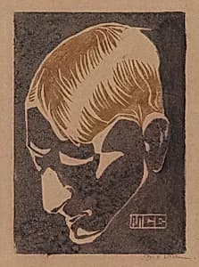 Self-Portrait by M.C. Escher