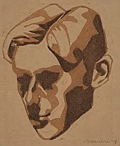 Self-Portrait by M.C. Escher