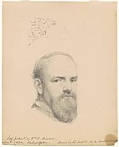 Self-Portrait [recto] by William E. Winner