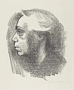 Self-Portrait (Selbstbildnis) by Käthe Kollwitz