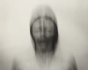 Self-Portrait: Vertical Motion Down, Medium