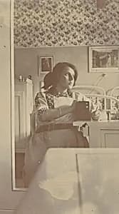 Self-Portrait with Kodak by Ilse Bing