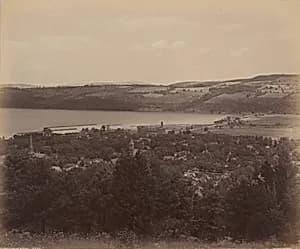 Seneca Lake and Watkins by William H. Rau