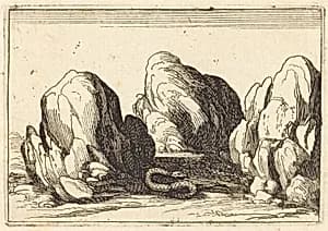 Serpent by Jacques Callot