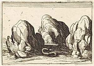 Serpent by Jacques Callot