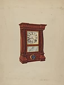 Seth Thomas Clock by Arthur Mathews