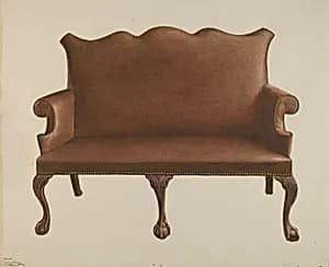 Settee by Rolland Livingstone