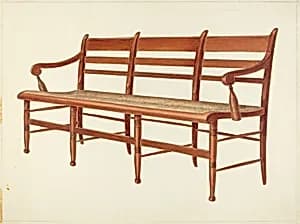 Settee by American 20th Century