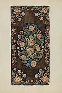 Sewed "Caterpillar" Rug