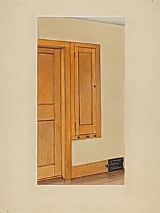 Shaker Built-In Cupboard by Sumner Merrill