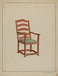 Shaker Chair by Francis Law Durand