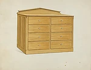 Shaker Chest of Drawers by Ray Holden