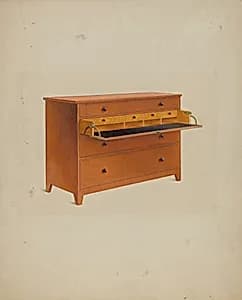 Shaker Desk by John W. Kelleher