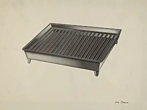Shaker Dish Drainer by Lon Cronk