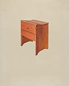 Shaker Loom Stool by Irving I. Smith