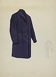 Shaker Man's Coat by Ingrid Selmer-Larsen