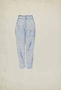 Shaker Man's Trousers by Alice Stearns