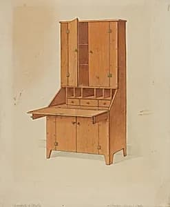 Shaker Secretary by Howard Weld