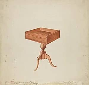 Shaker Sewing Table by William Paul Childers