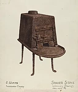 Shaker Stove by Joseph Glover