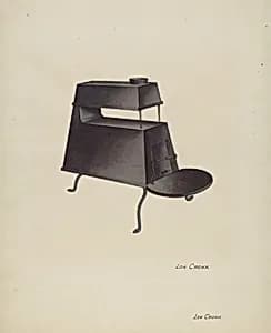 Shaker Stove by Lon Cronk
